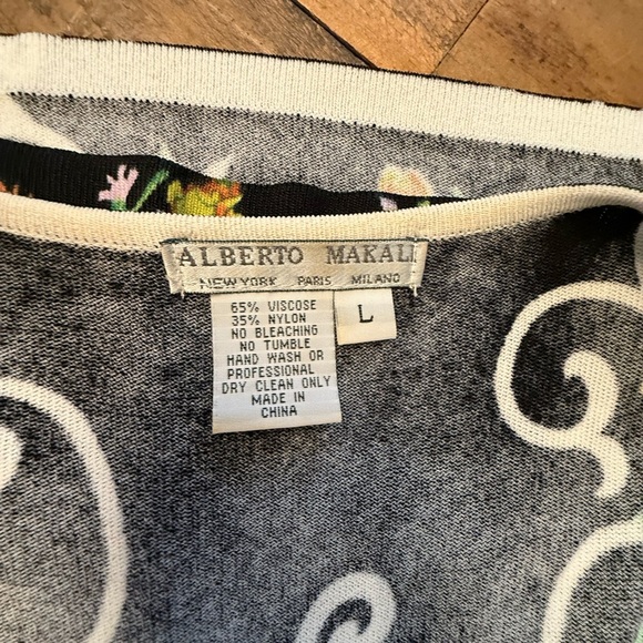 Alberto Makali Swirl Multi-Color Sweater - Picture 8 of 8